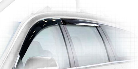 картинка Дефлекторы окон для Toyota Avensis II (2003 - 2009) Универсал (Накладные) Германия от магазина CarAutoStudio.ru