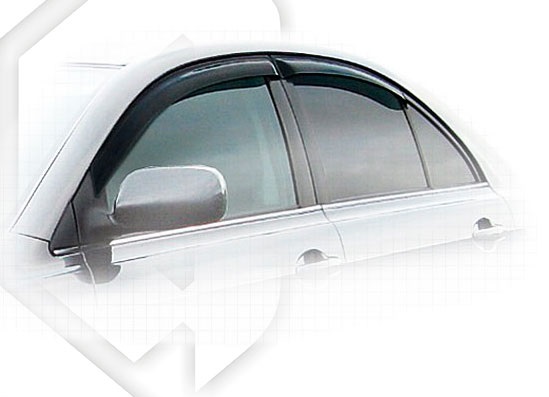 картинка Дефлекторы окон для Toyota Avensis II (2003 - 2009) Седан / Лифтбек (Накладные) Германия от магазина CarAutoStudio.ru