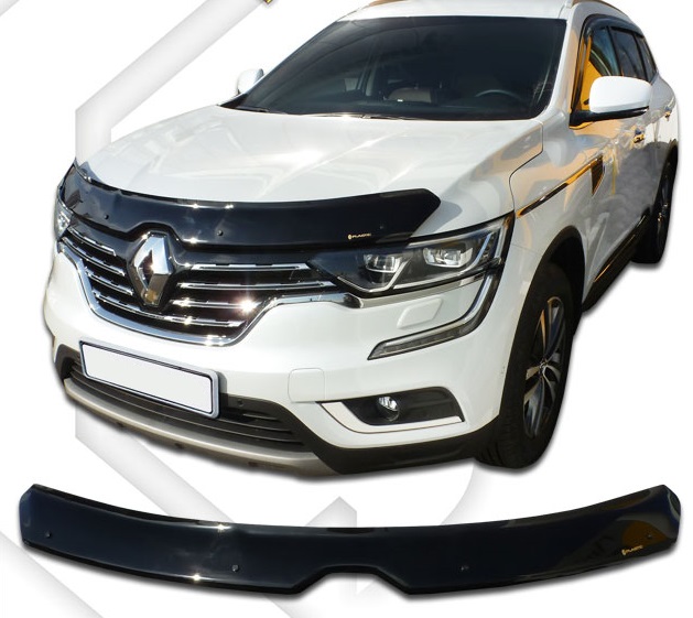 картинка Дефлектор капота для Renault Koleos II (2016 +) Премиум от магазина CarAutoStudio.ru