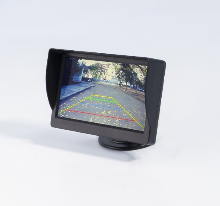 картинка Автомобильный монитор 4.3" на приборную панель от магазина CarAutoStudio.ru
