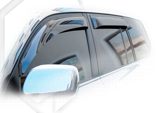 картинка Дефлекторы окон для Toyota Land Cruiser 200 (2007 +) (Накладные) Германия от магазина CarAutoStudio.ru