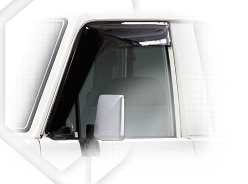картинка Дефлекторы окон для Toyota Land Cruiser 70 (2007 +) (Накладные) Германия от магазина CarAutoStudio.ru