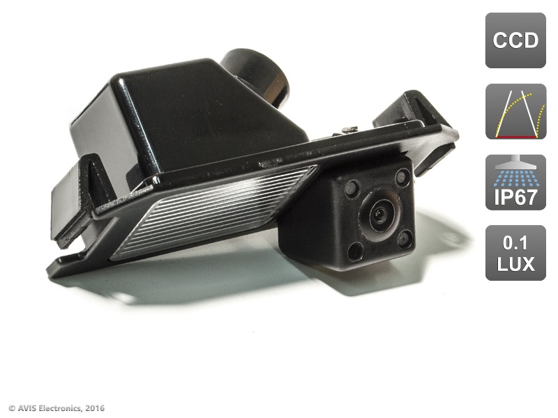 картинка Камера заднего вида для Hyundai i30 (2012 -н.в.) Хэтчбек с динамической разметкой от магазина CarAutoStudio.ru